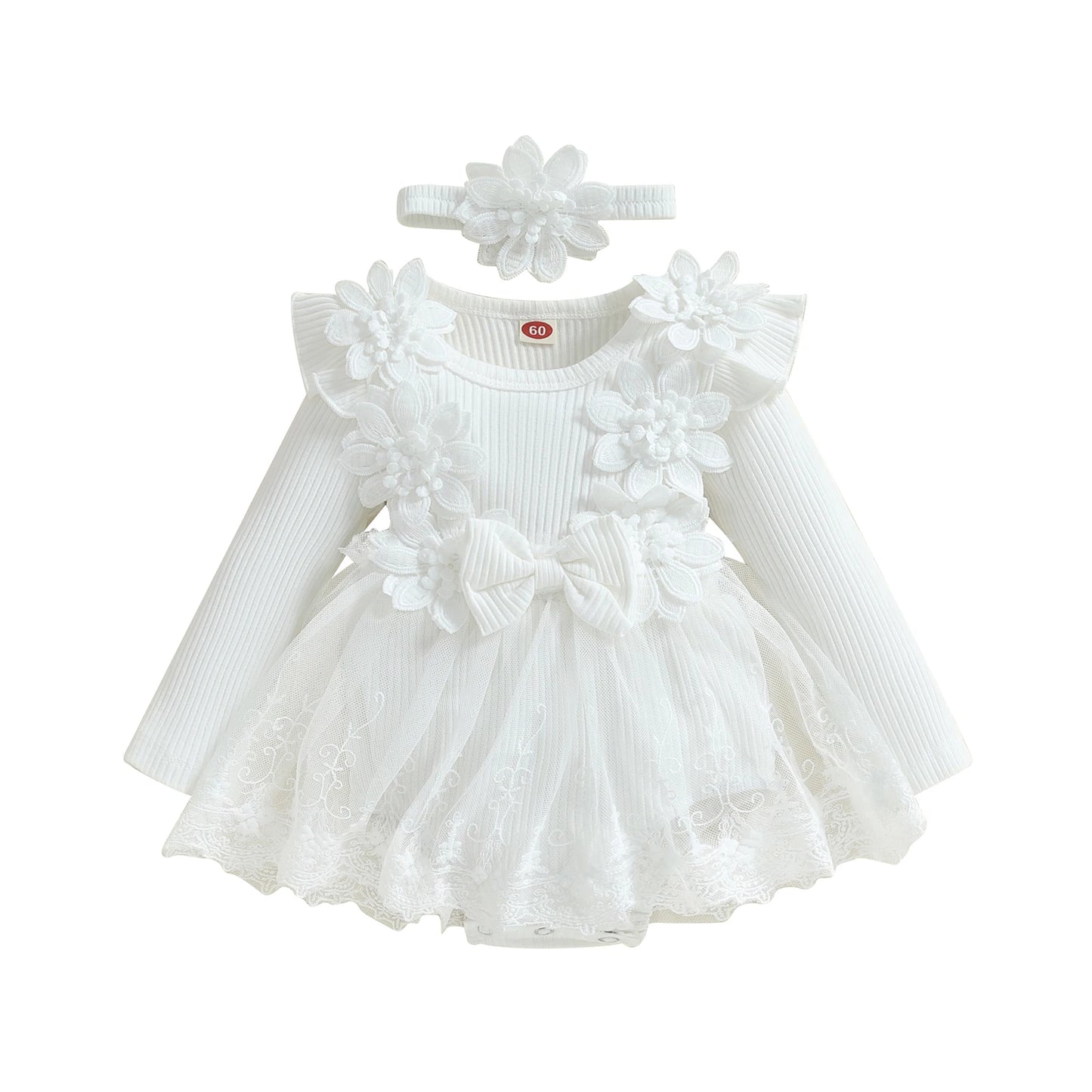 Vestido Flower Summer Baby Girls