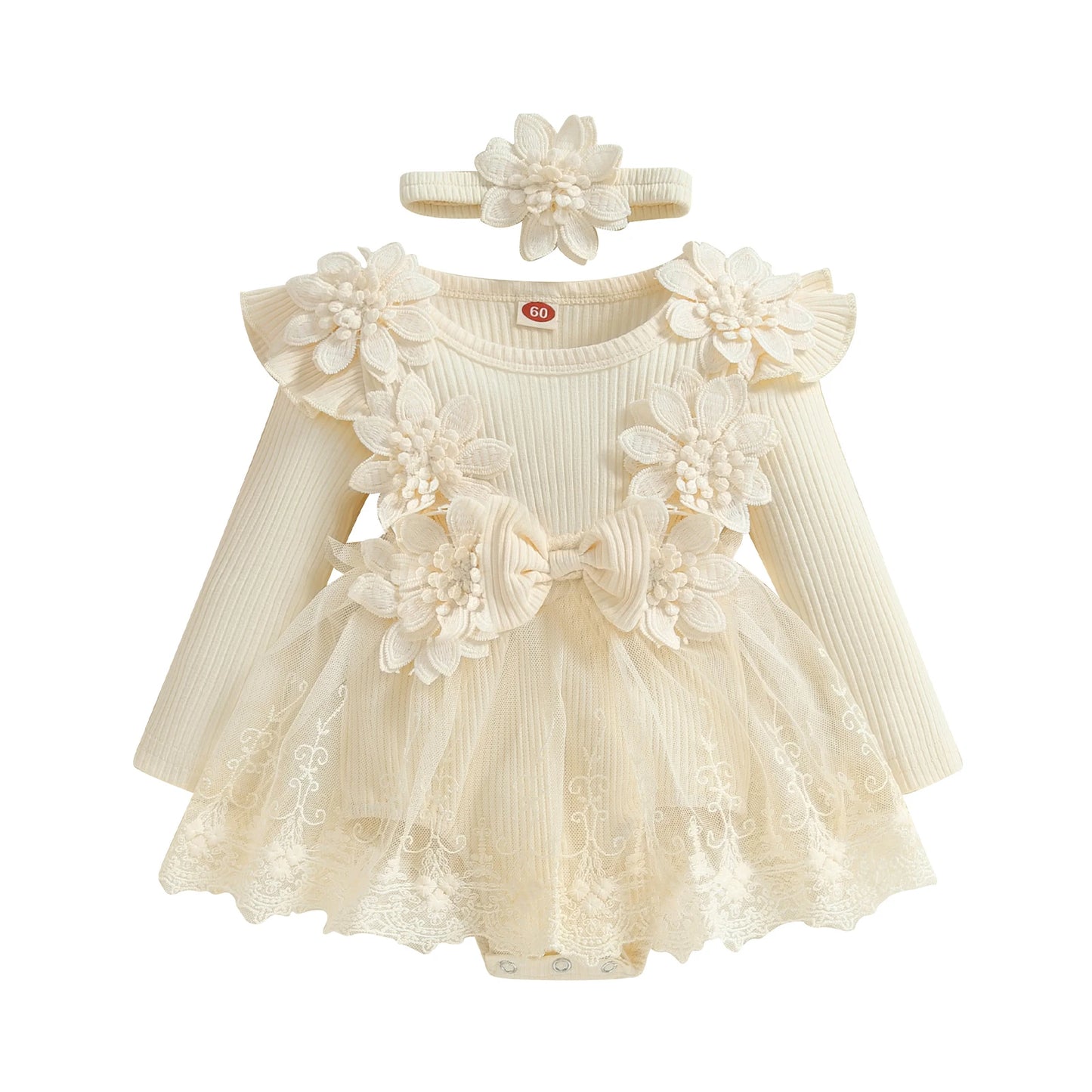 Vestido Flower Summer Baby Girls