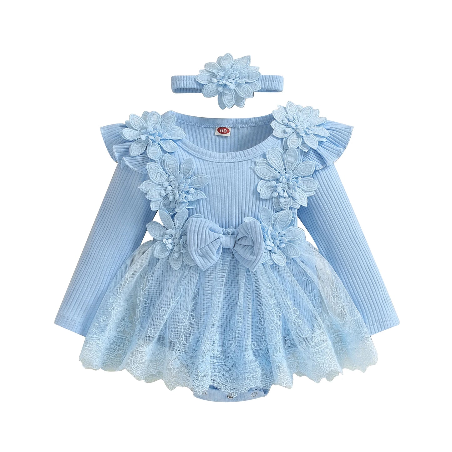 Vestido Flower Summer Baby Girls