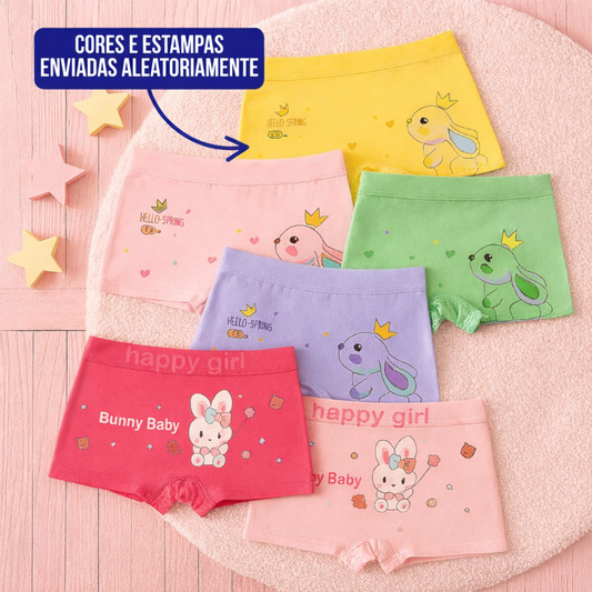 Kit 10 Short Infantil
