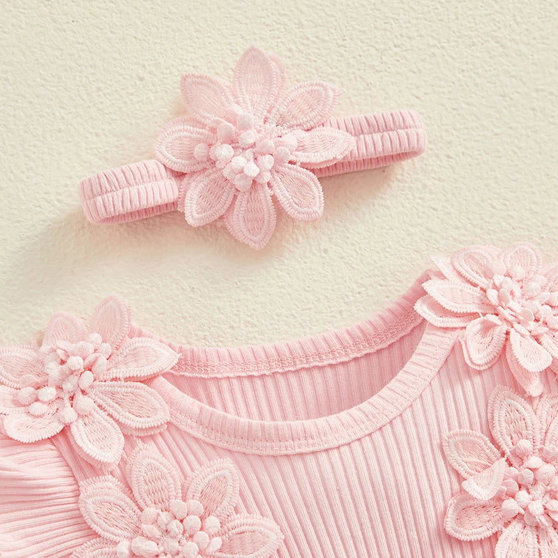 Vestido Flower Summer Baby Girls